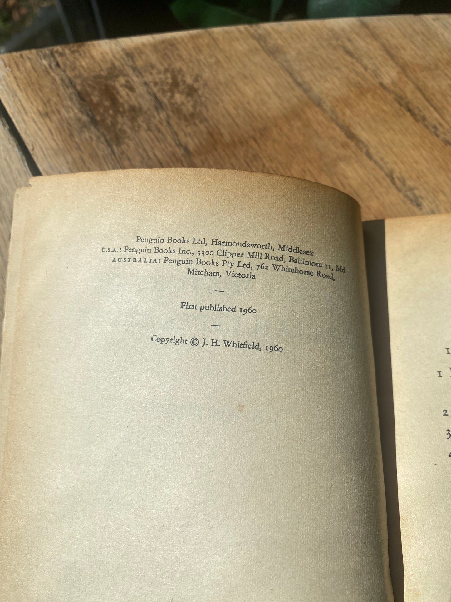 A short history of Italian literature - pelican softcover