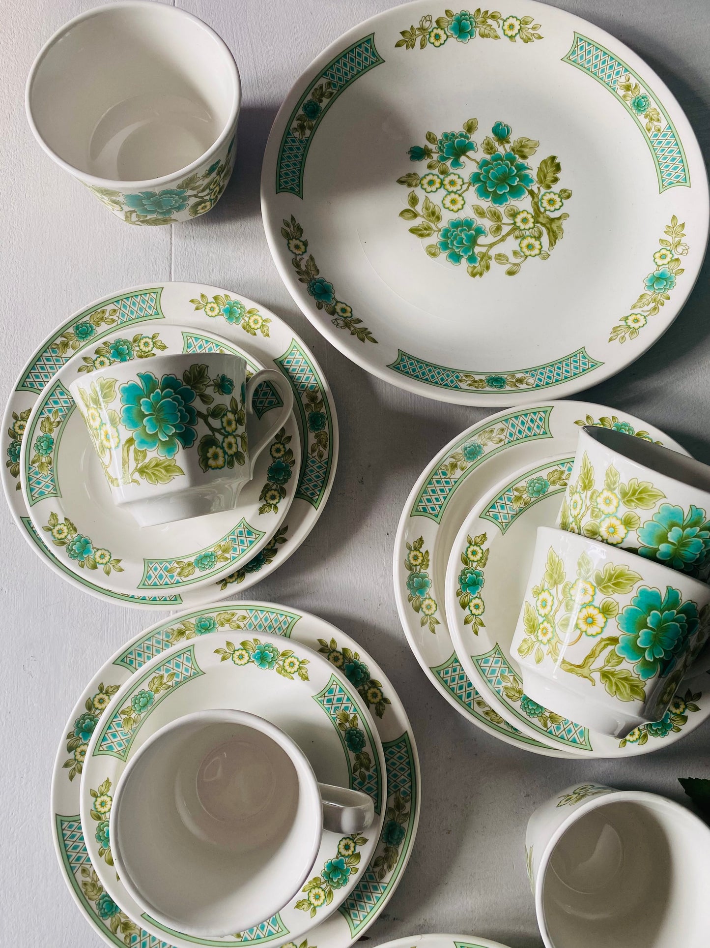 Ridgway ironstone tea set