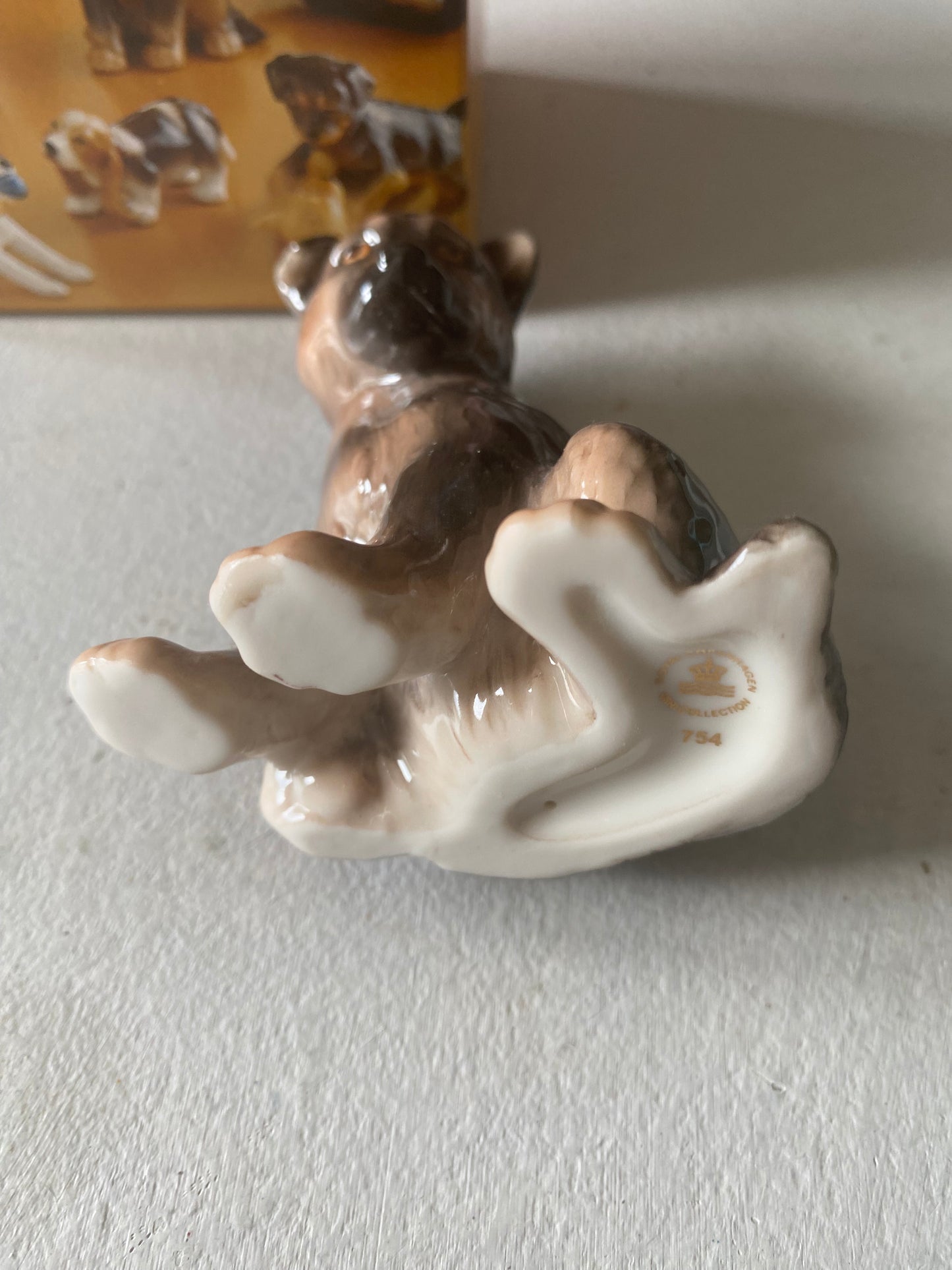 Alsatian puppy figurine by; Royal Copenhagen