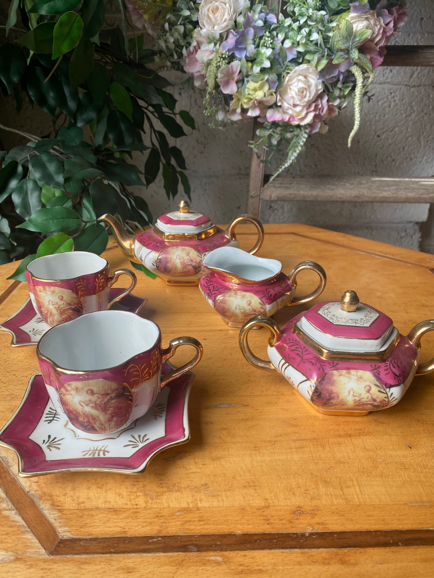 French style tea set