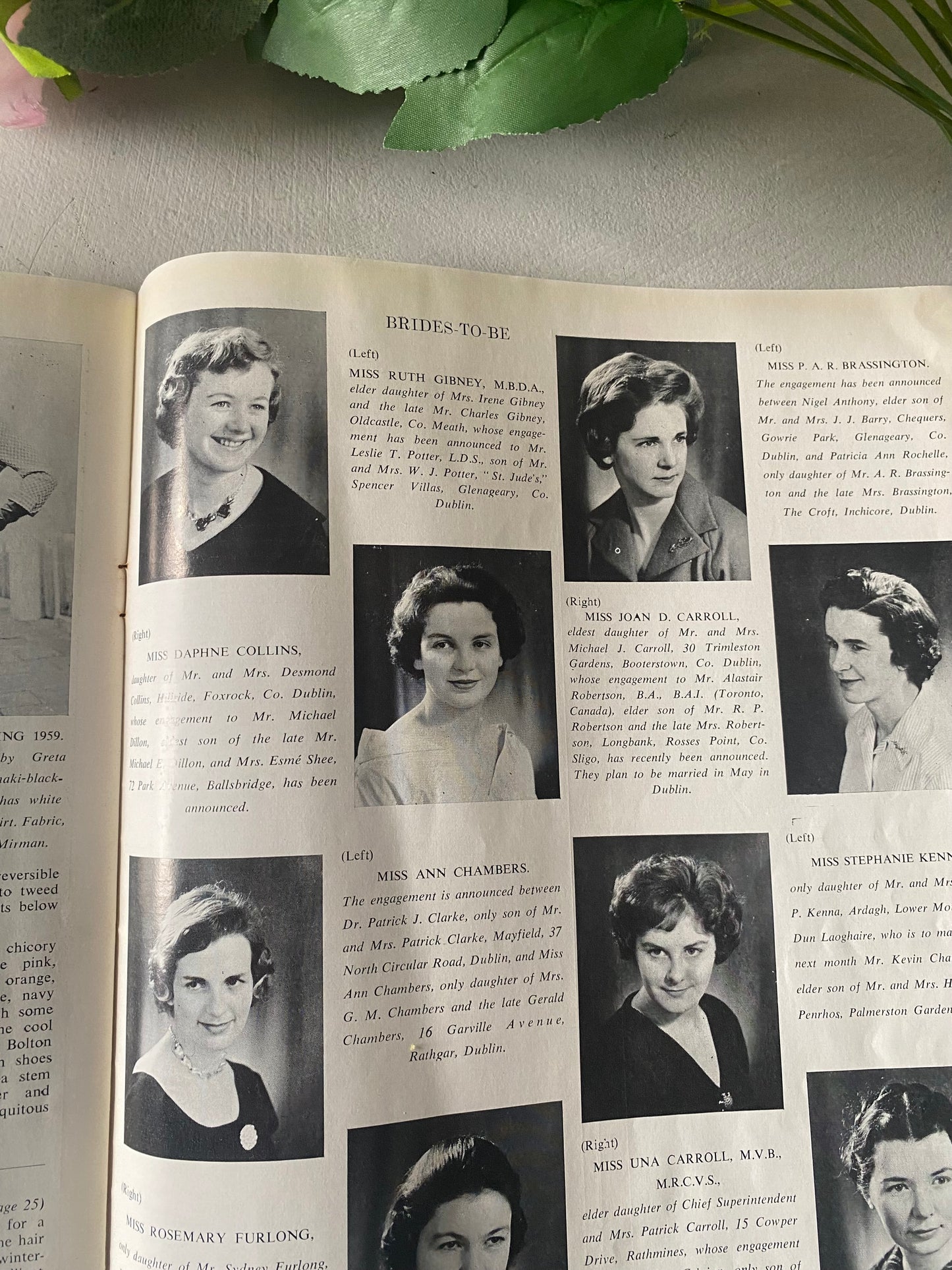 Vintage Irish magazine 1959