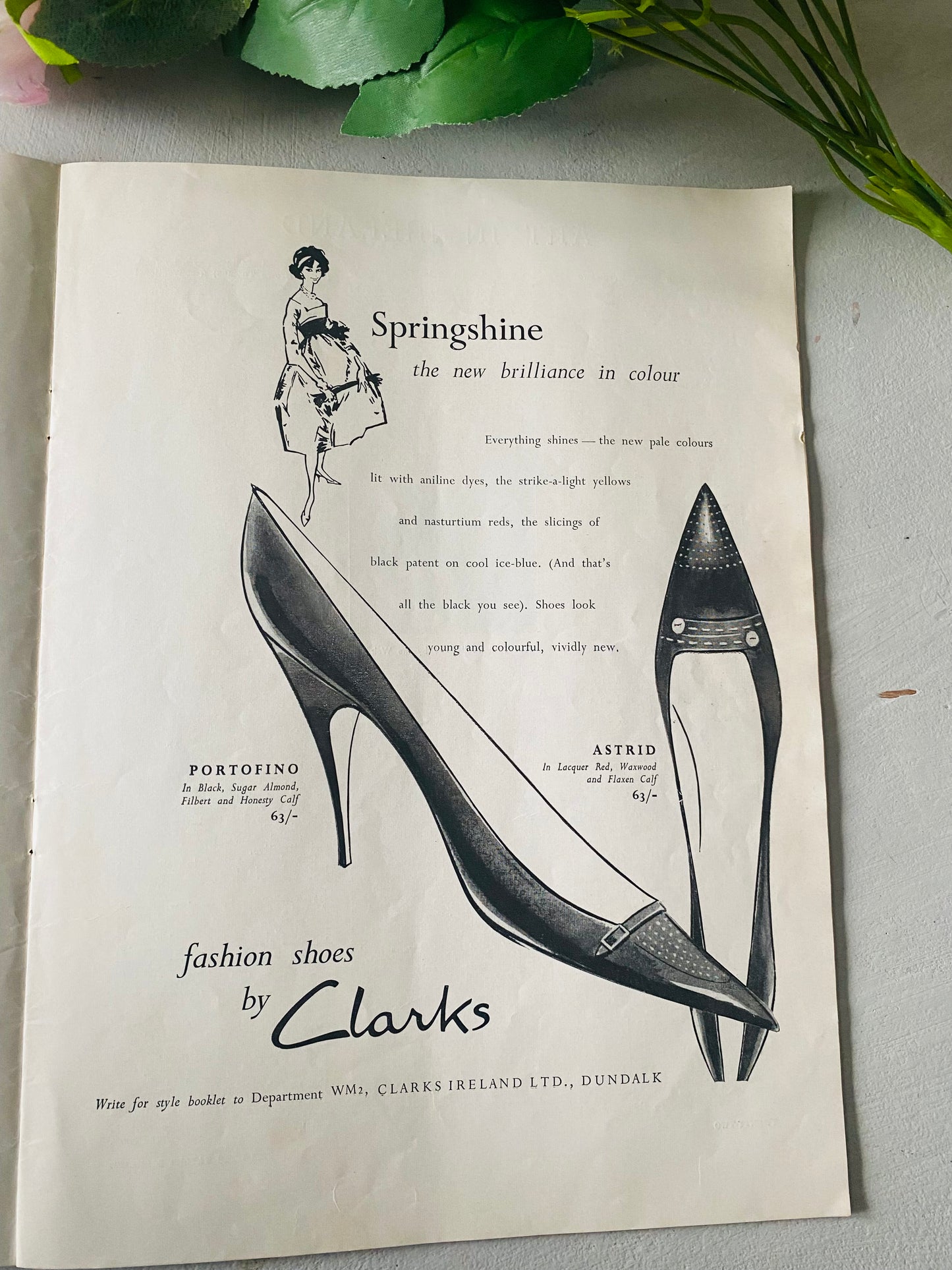Vintage Irish magazine 1959