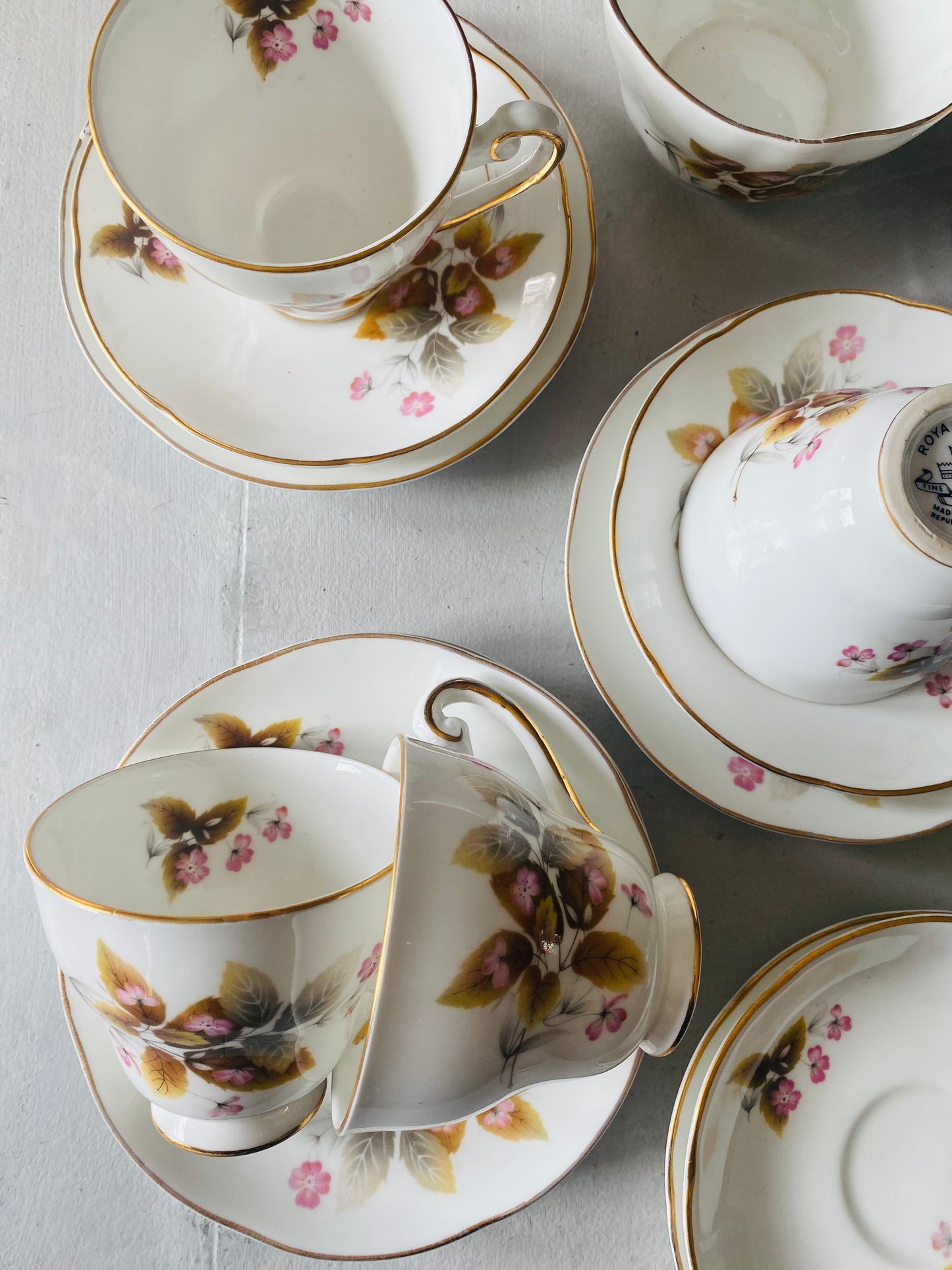 Vintage Royal Tara tea set