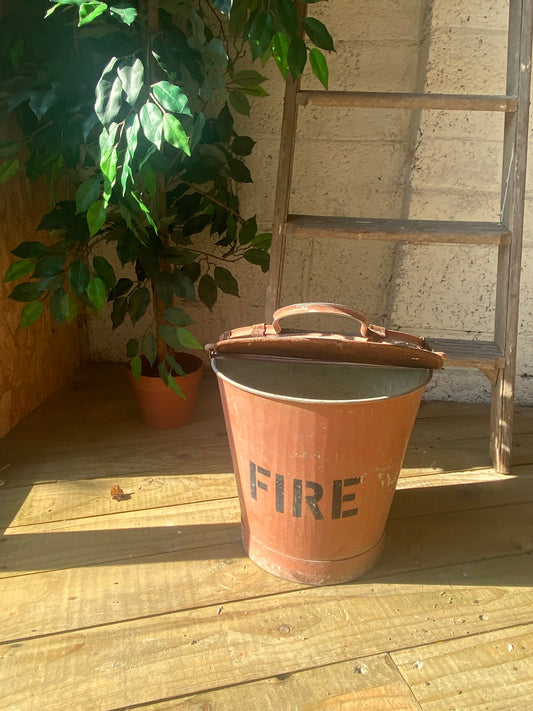 Vintage fire bucket