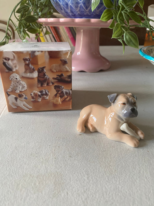 Boxer puppy figurine by; Royal Copenhagen