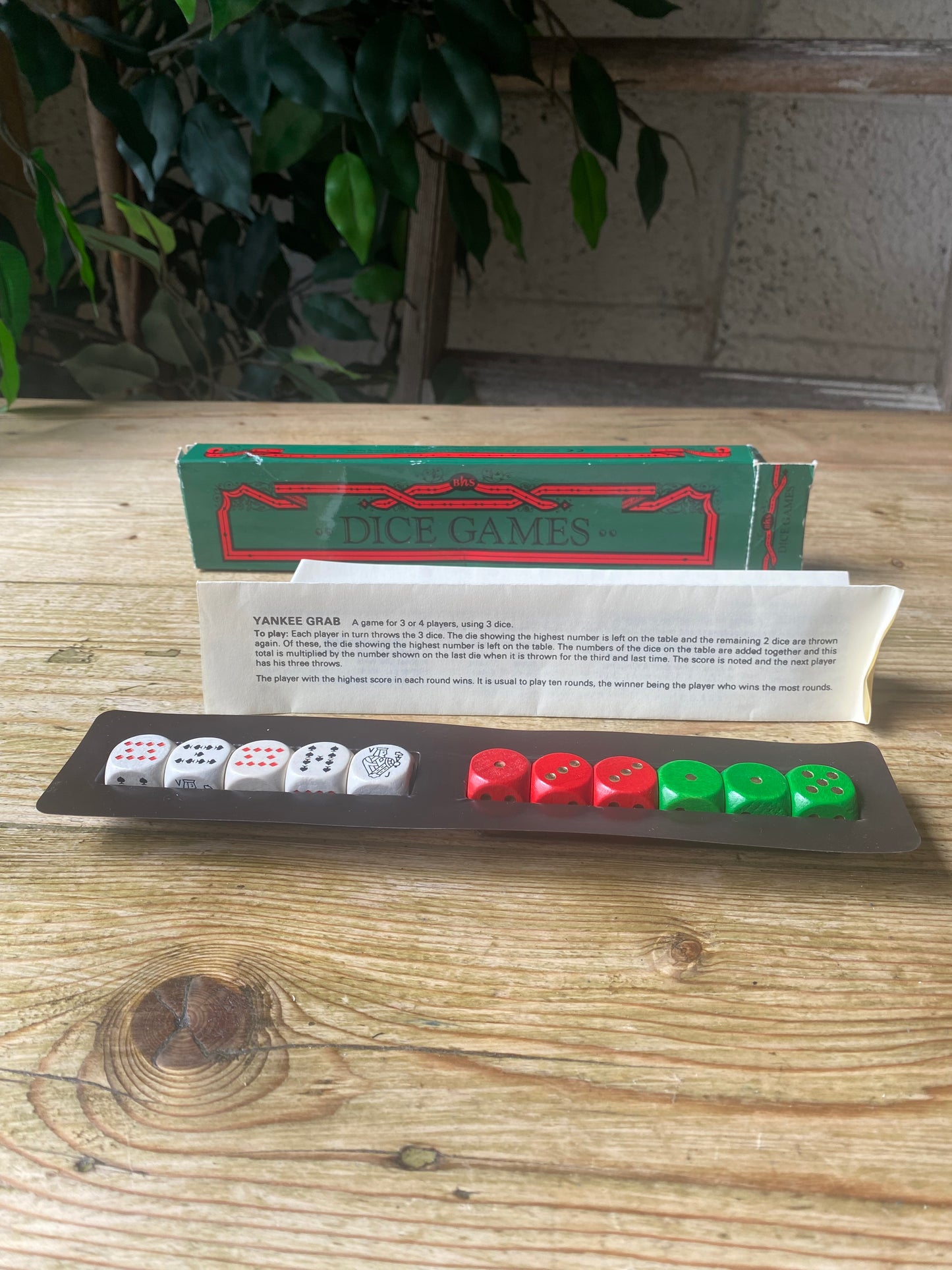 Vintage Dice games