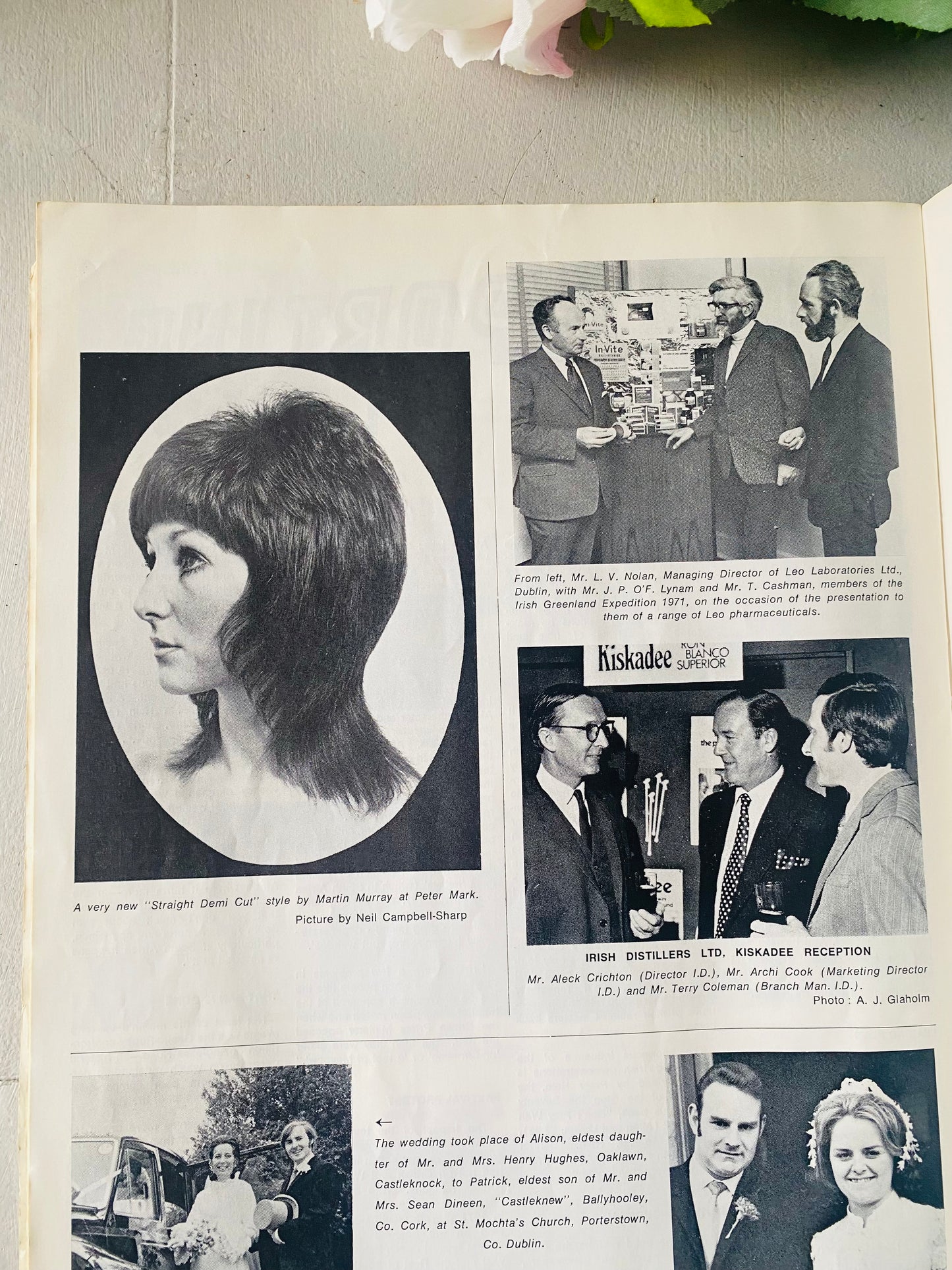 Vintage Irish magazine 1971