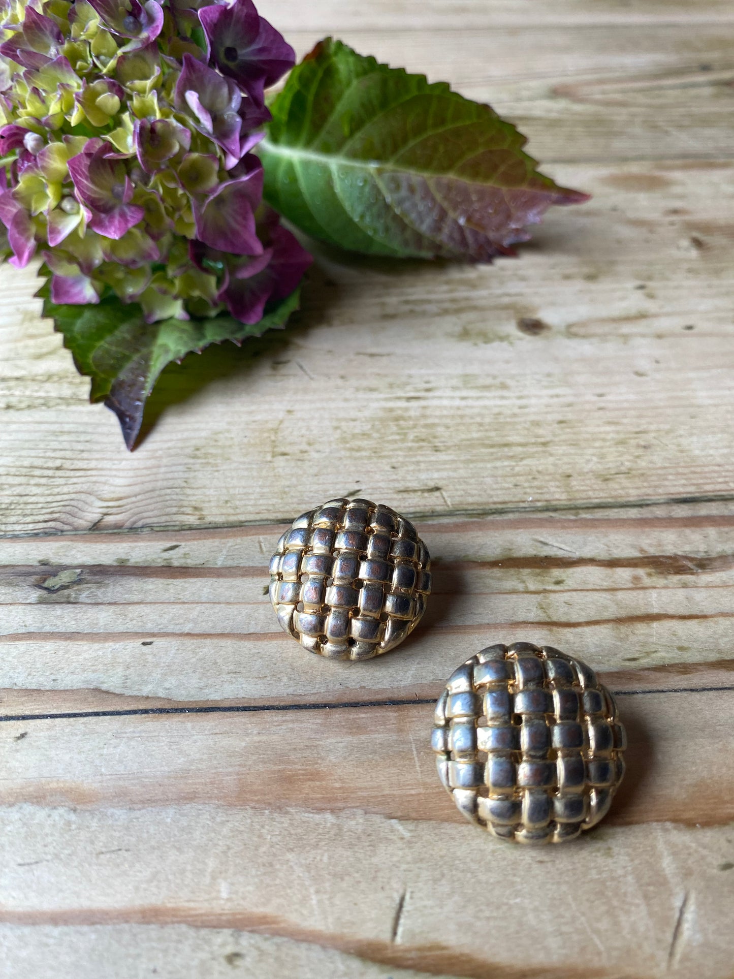 Vintage clip on earrings