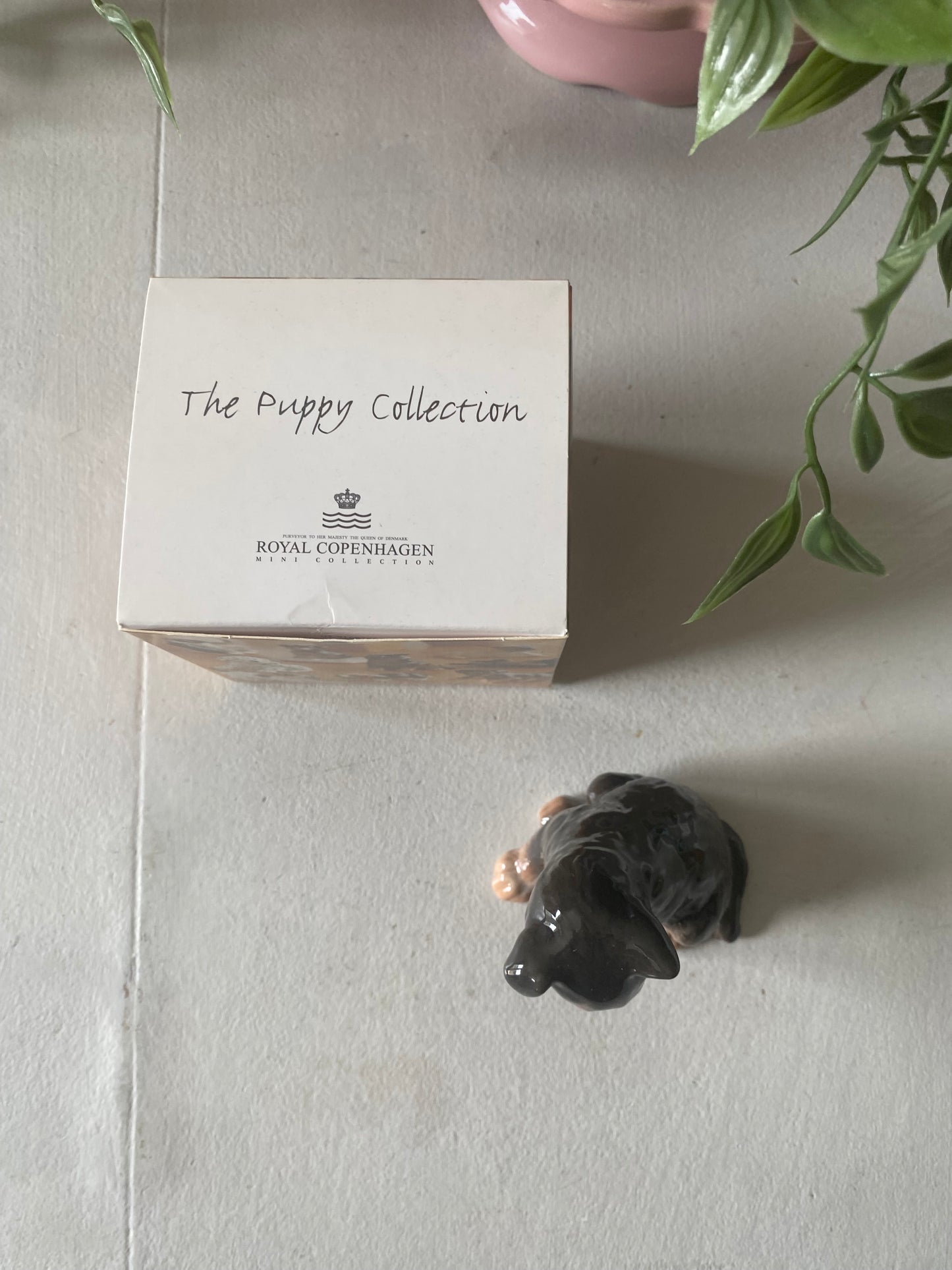 Alsatian puppy figurine by; Royal Copenhagen