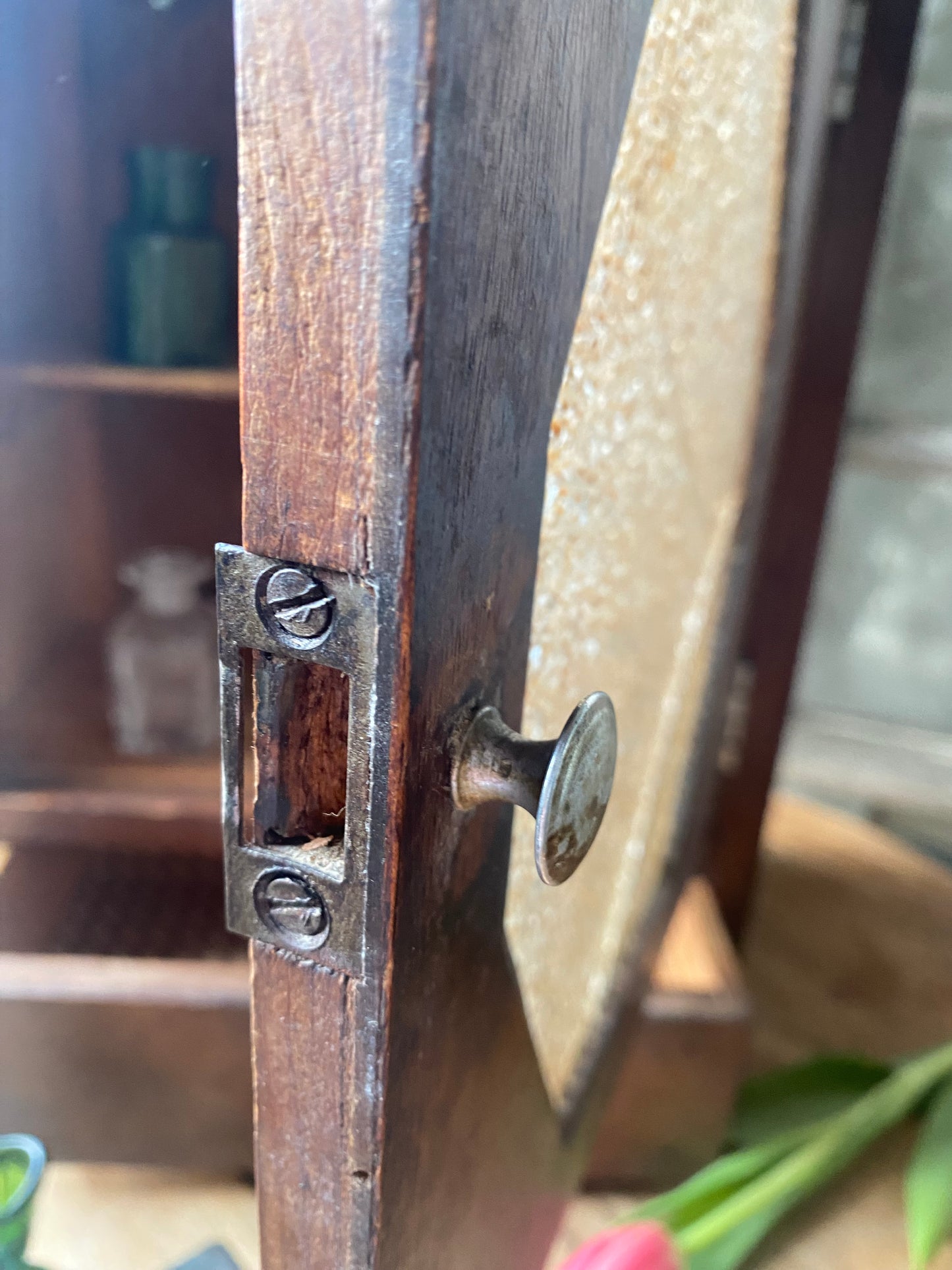 Antique french apocathary cabinet