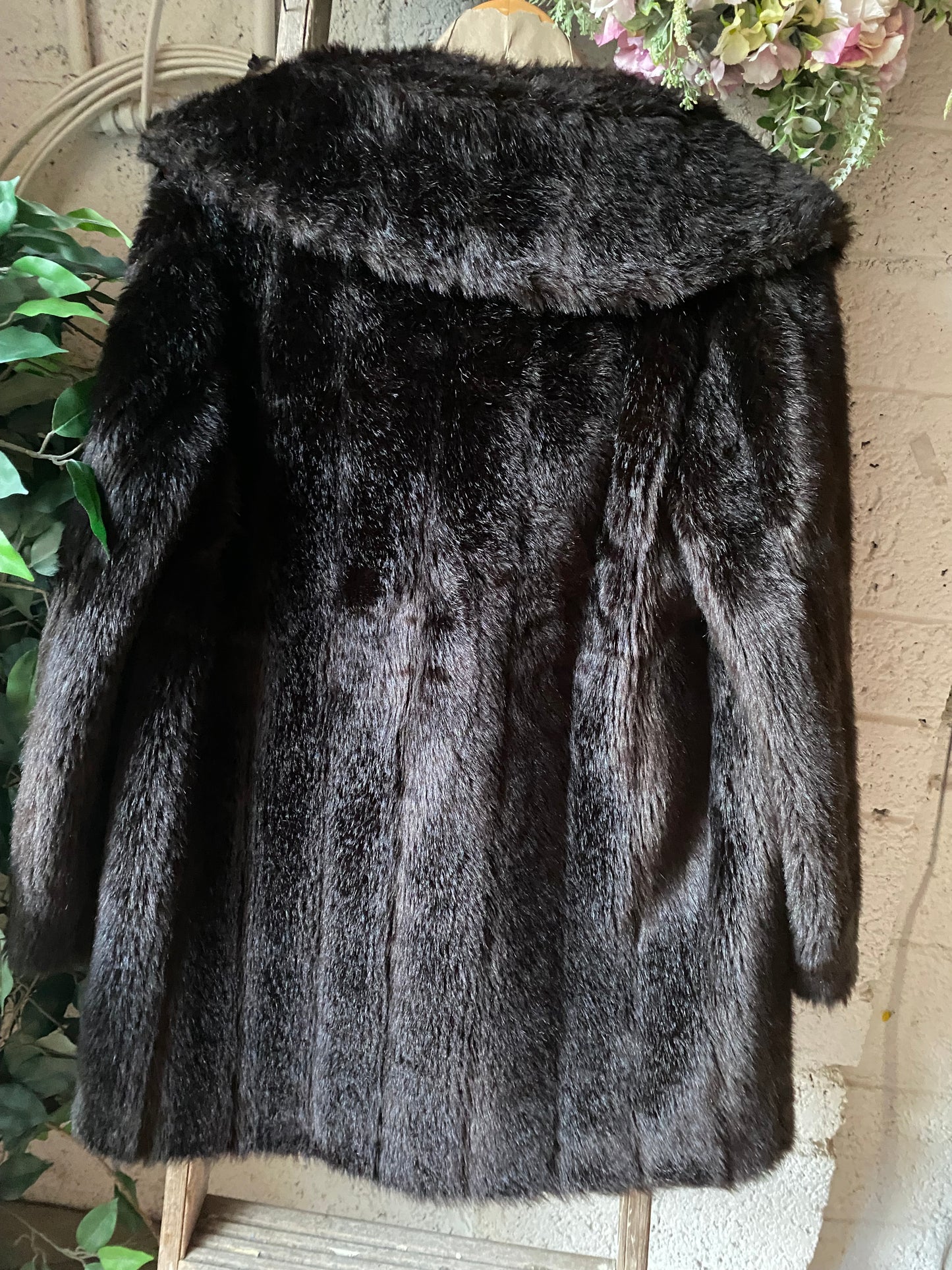 Vintage Bickley faux fur coat