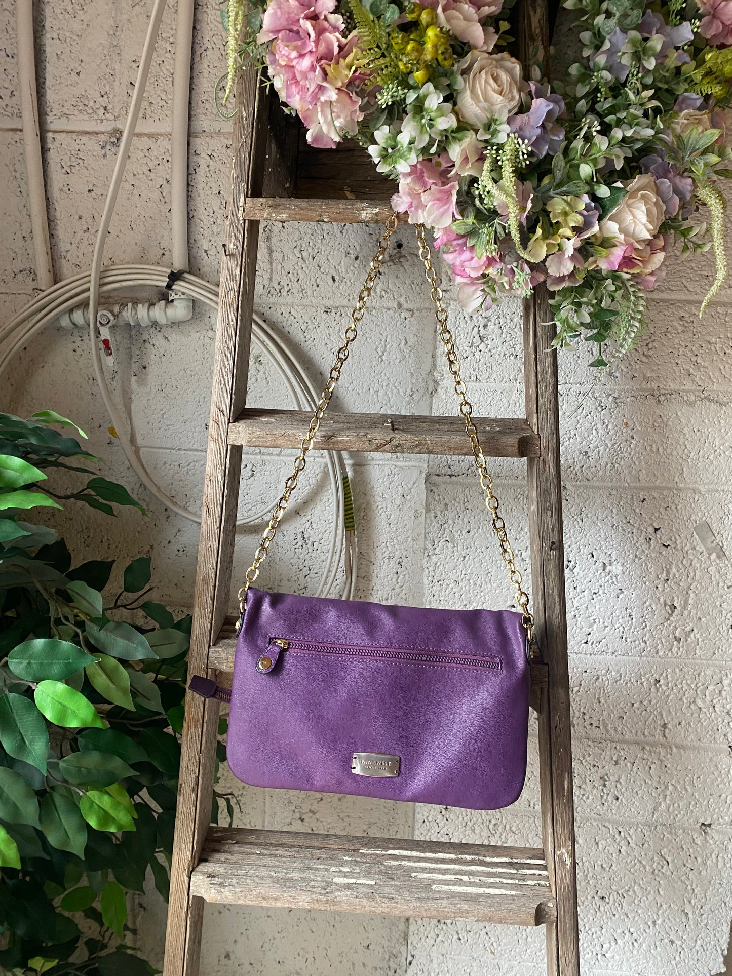 Nine West purple handbag