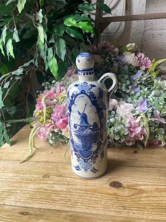 Vintage Delft Holland BOLS jug