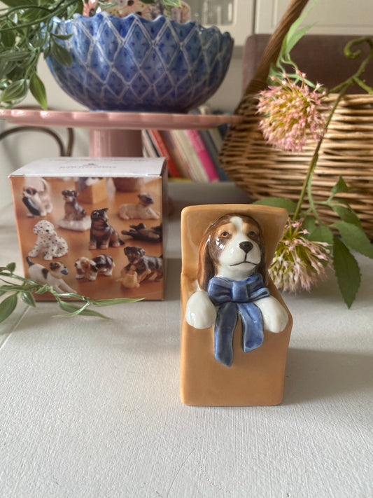 Cocker spaniel puppy figurine by; Royal Copenhagen