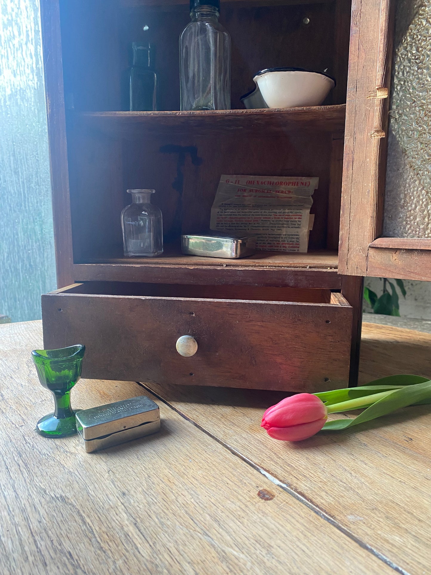 Antique french apocathary cabinet