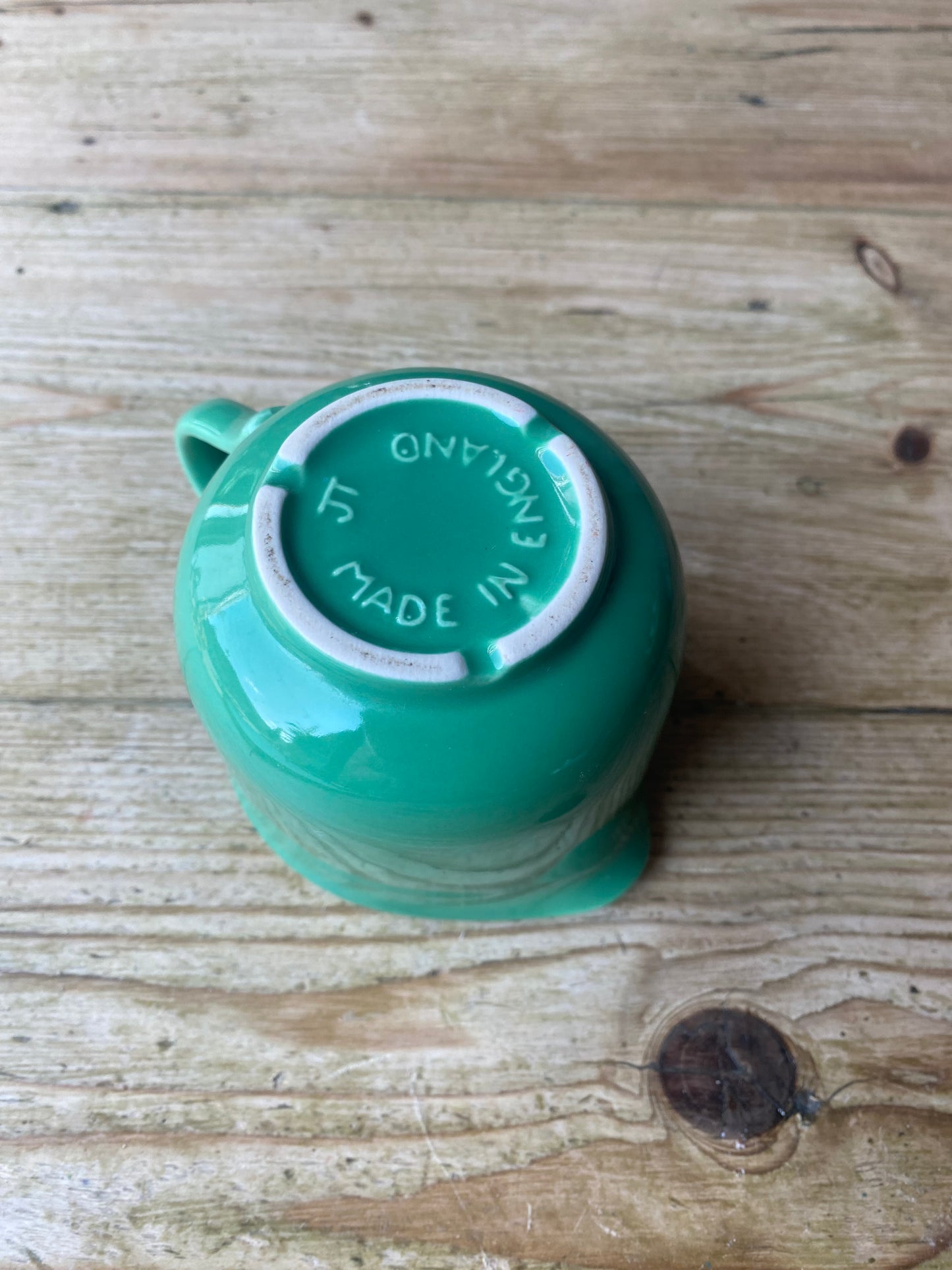 Vintage Kelly green jug