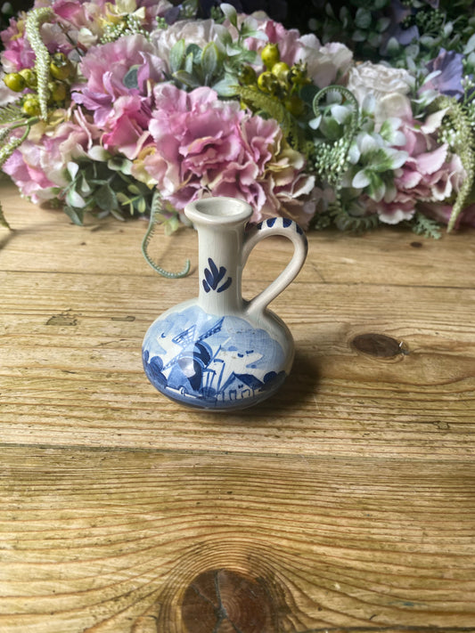 Vintage delft Holland pitcher