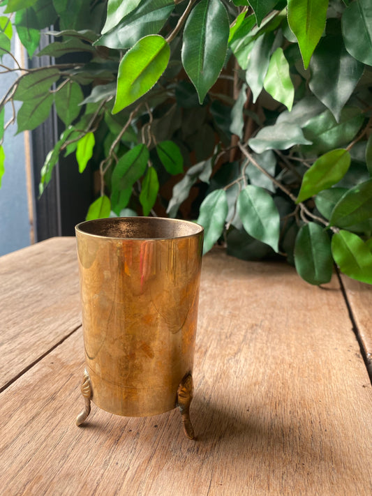 Brass pot