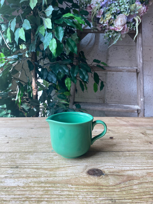 Vintage Kelly green jug